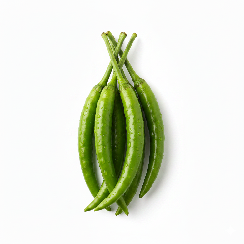 F1 Hybrid Green Chili (سبز مرچ) 15+ Seeds