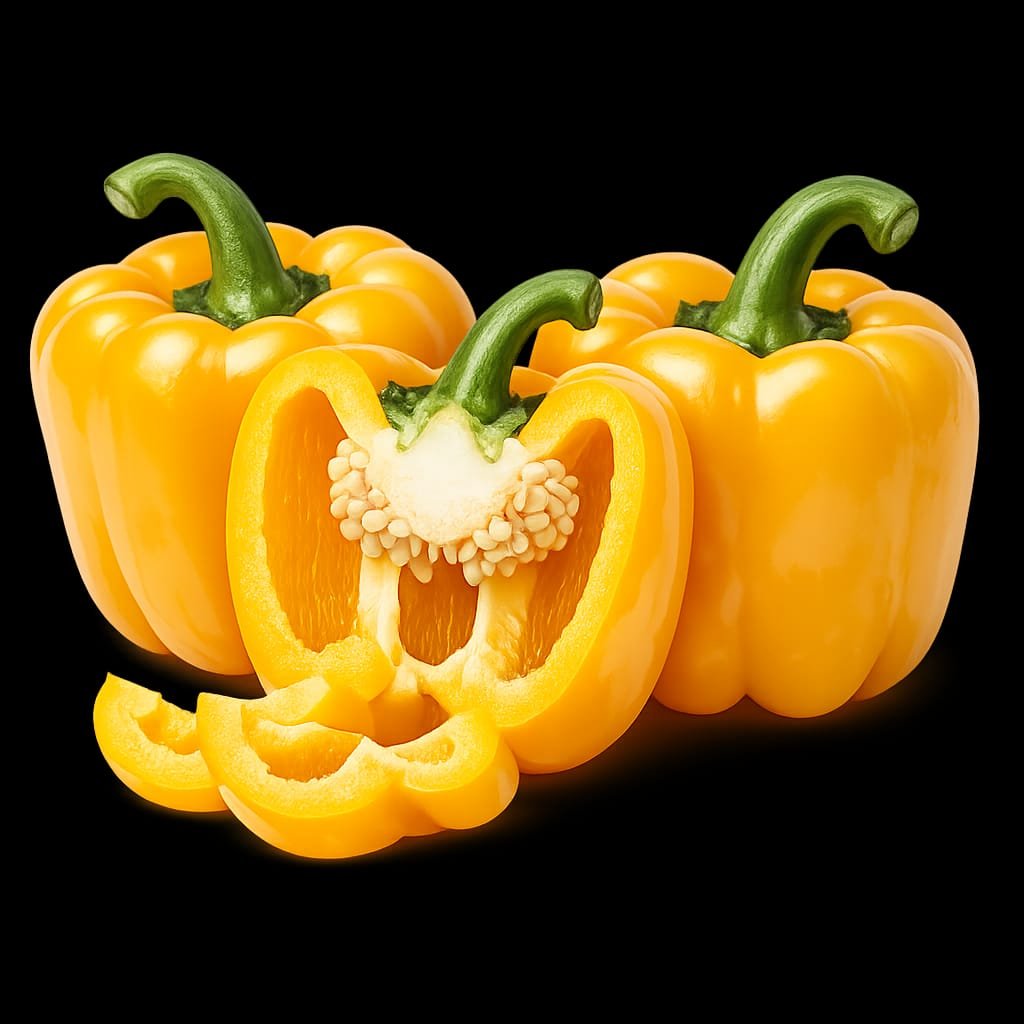 Yellow Capsicum (ییلو شملہ) 10 Seeds