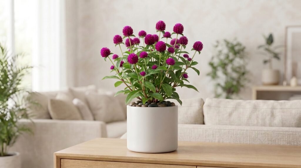 Gomphrena Globosa – گل مخمل (Gul-e-Makhmal) (Approx. 20+ Seeds)