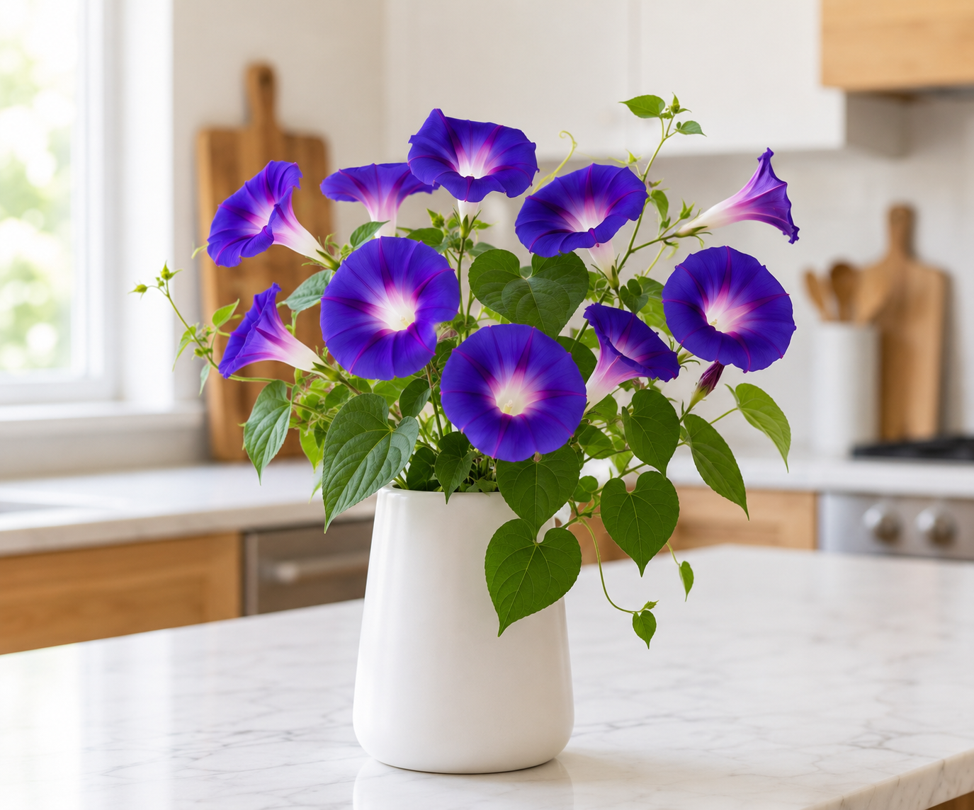 Convolvulus / Morning Glory – نیلوفر (Nilofar) (Approx. 15+ Seeds)